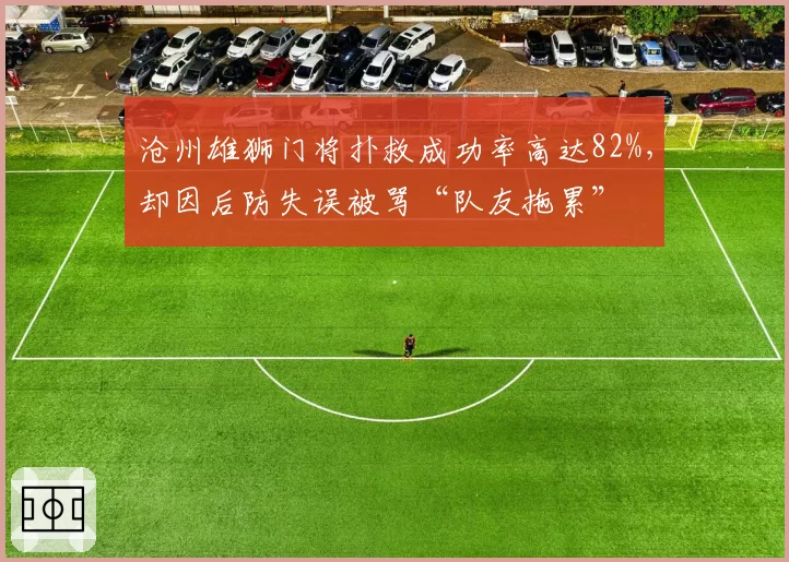 沧州雄狮门将扑救成功率高达82%,却因后防失误被骂“队友拖累”